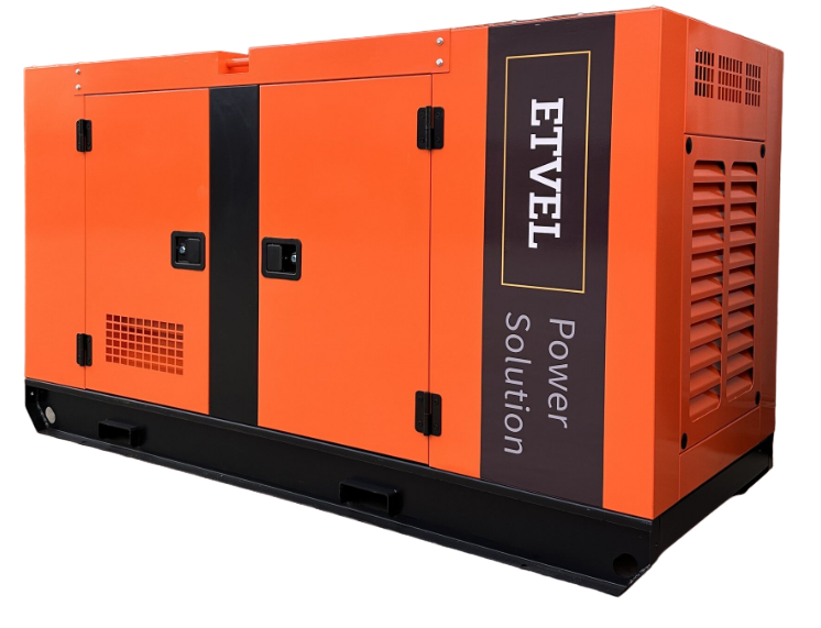 Дизельный генератор ETVEL ED-69R (50 кВт) в кожухе   